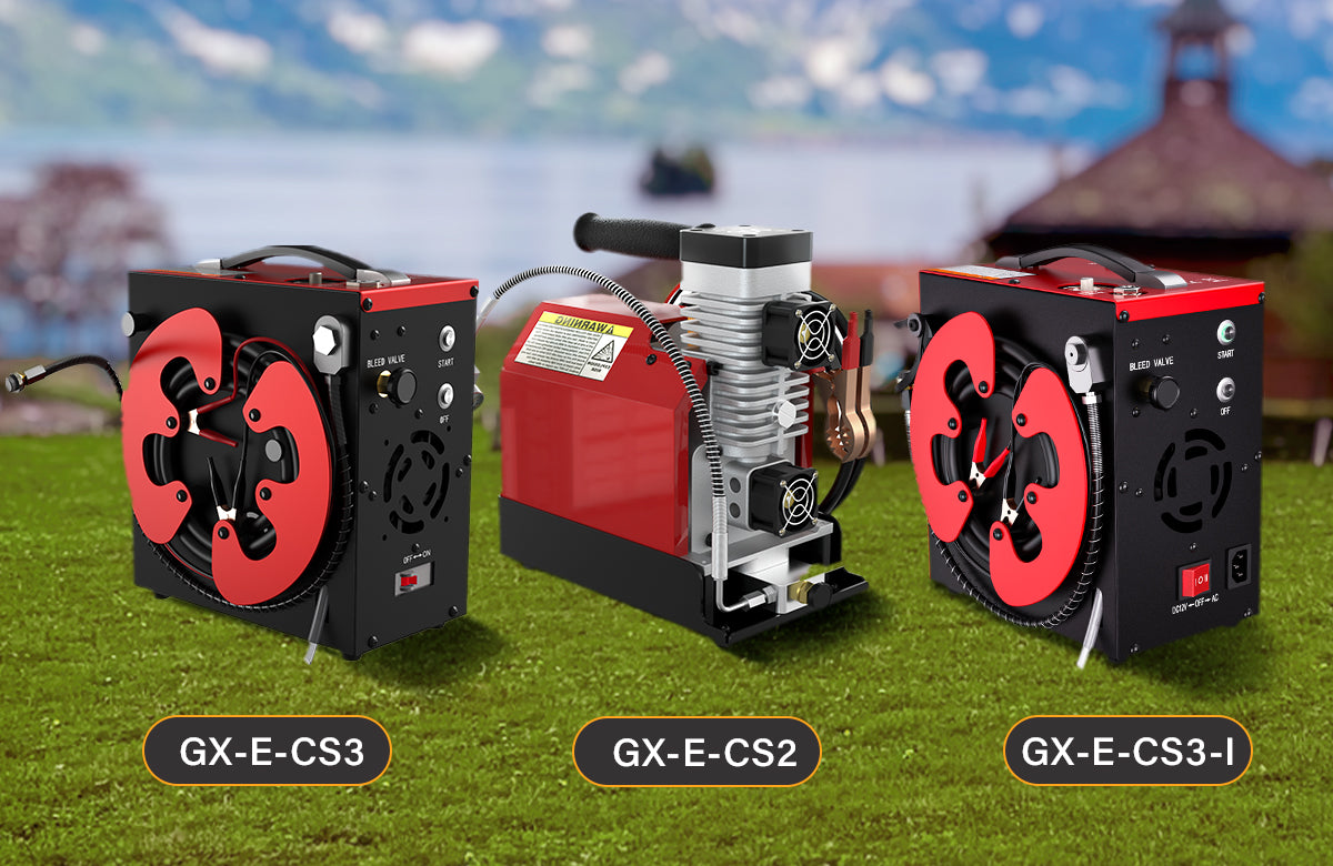 GX Pump GX E L3 PCP Air Compressor 4500Psi/320Bar/32Mpa, Paintball Tan –  GXPUMP